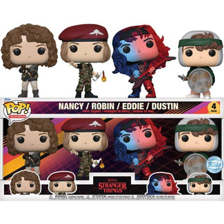Stranger Things Funko POP! TV figurka 4-Pack S4 (EMEA) 9 cm
