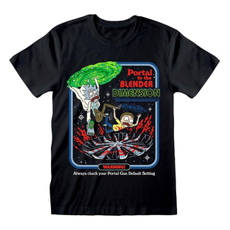 Steven Rhodes T-Shirt Rick and Morty Portal Collab Size L
