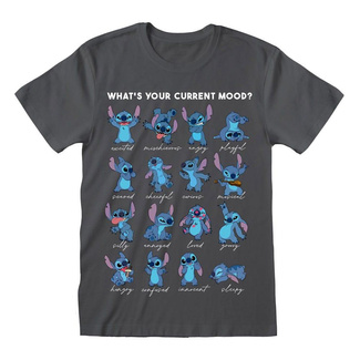 Lilo & Stitch T-Shirt Stitch Emotions Charcoal