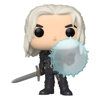 The Witcher Funko POP! TV figurka Geralt (Shield) 9 cm