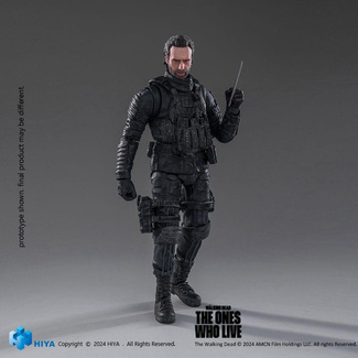 The Ones Who Lived Exquisite Mini Action Figure 1/18 Rick Grimes 11 cm