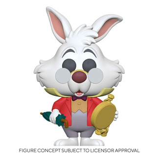 Alice in Wonderland Funko POP! Disney figurka White Rabbit w/Watch 9 cm