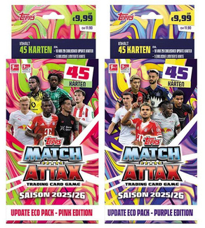Bundesliga Match Attax Trading Cards 2025/26 Update Eco Pack