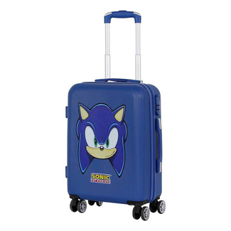 Sonic - The Hedgehog Sight-ABS 4-Wheel Cabin Suitcase Sonic´s Face 55 cm