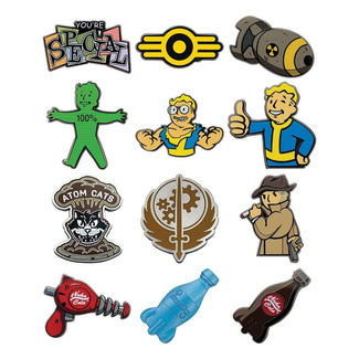 Fallout World Pin Badge Mystery Pin Badge Volume 2 Display (12)