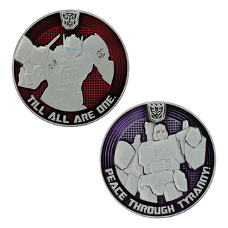 Transformers Generation 1 Collectable Coin G1 Autobots vs Decepticons Limited Edition 4 cm