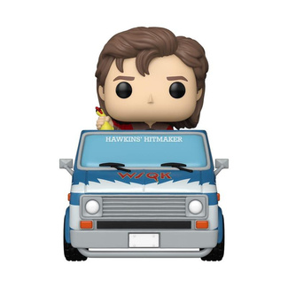 Stranger Things Funko POP! Rides Deluxe Vinyl Steve with The Squawk Van Exclusive 9 cm