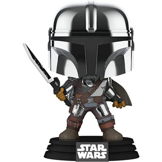Mandalorian Funko POP! figurka MandoW/DrkSabr(GW/MT) 9 cm