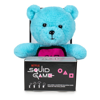 Squid Game Plush Figure Teddy Bear in Displayverpackung 25 cm