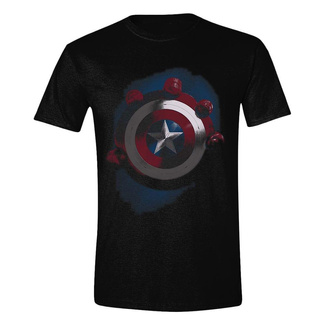 Captain America Brave New World T-Shirt Captain America Shield with Red