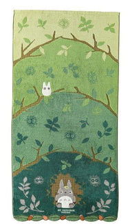 My Neighbor Totoro Large Bath Towel Totoro Forest Tunnel 60 x 120 cm