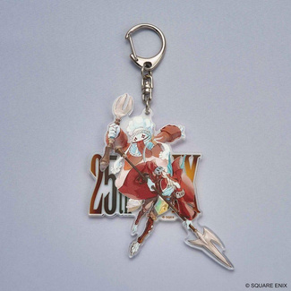 Final Fantasy IX Acrylic Keychain 25th Anniversary Quina & Freija