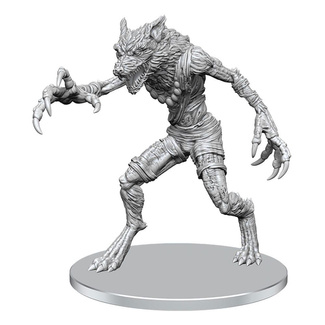 Pathfinder Deep Cuts Unpainted Miniature Meladaemon (Famine Daemon)