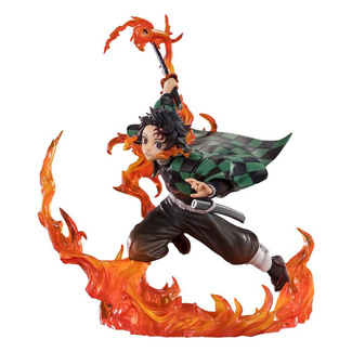 Kimetsu no Yaiba FiguartsZERO PVC Statue Kamado Tanjiro (Kyojuro Rengoku's Sword Guard Ver.) 19 cm