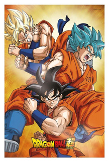 Dragon Ball Super 3D Poster Champa Goku 38 x 58 cm