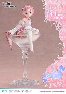 ZERO Starting Life in Another World Prisma Wing PVC Statue 1/7 Ram Glass Edition 24 cm