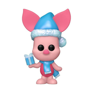Winnie the Pooh Holiday 2025 Pocket Funko POP! Vinyl Keychains Piglet Tree Holiday Box 4 cm