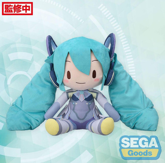 Hatsune Miku Fuwa Petit Plush Figure Hatsune Miku Miku with You 2024 Ver. LL 40 cm