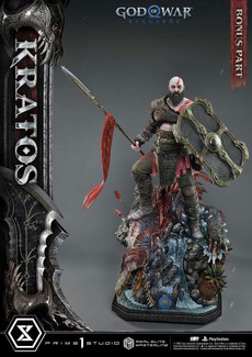 Ragnarok Real Elite Masterline Series Statue 1/3 Kratos Ultimate Bonus Version 95 cm
