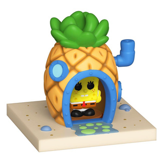 Spongebob Bitty Funko POP! Town figurka Spongebob at Home
